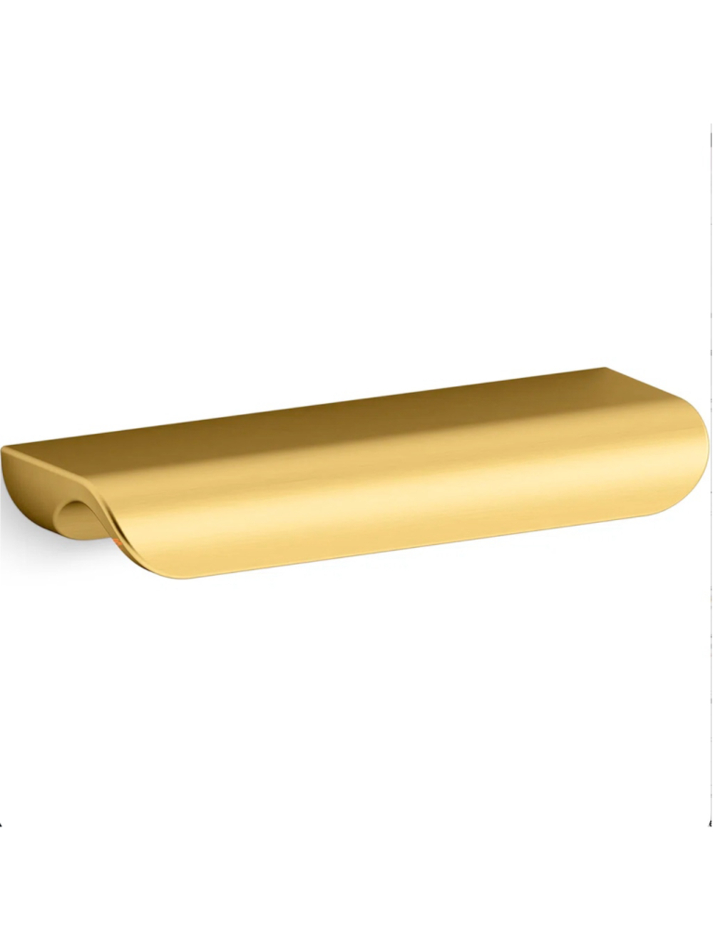 Kohler Avid 4" Cabinet Pull in Vibrant Brushed Moderne Brass - Set of 2